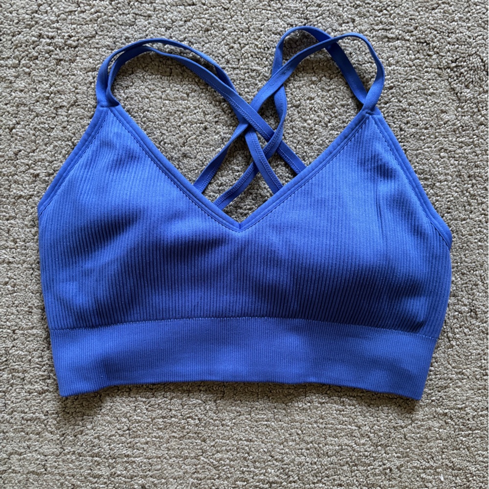 Aerie Seamless Padded Strappy Bralette
